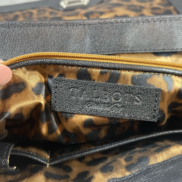 Talbots black calf fur and leather - Picture 4 of 7